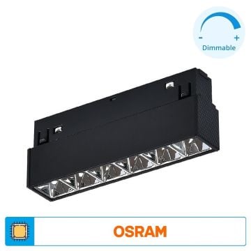 K2 GLOBAL KTL164D 6 Watt 11 cm Dimlenebilir OSRAM Lensli LED Magnet Armatür