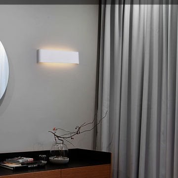 MOLLED MOL8017-B 2x9 Watt Beyaz Çift Yönlü LED Aplik (Metal Gövde)