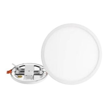 HELIOS HS 1064 24 Watt Ayarlanabilir Yuvarlak LED Panel - Beyaz Işık (6400K)