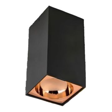 HELIOS HS 1632 7.5x7.5x140 cm Siyah-Bakır Sıva Üstü Spot Kasası (Metal)