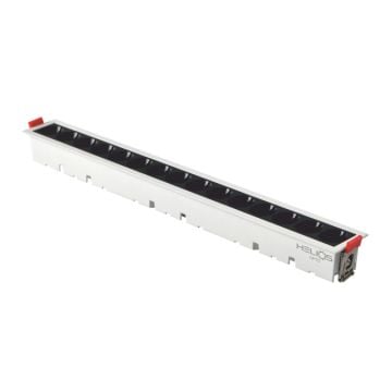 HELIOS HS 2449 Paris 30 Watt 42 cm Sıva Altı Beyaz-Siyah OSRAM LED Spot - Ilık Beyaz (4000K)