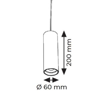 K2 GLOBAL KTL172D 6 Watt 20 cm Dimli OSRAM LED Magnet Spot