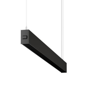 GOYA GY 8054-60 Siyah Kasa 18 Watt 60 cm Kamaşma Önleyicili Lineer Sarkıt Avize