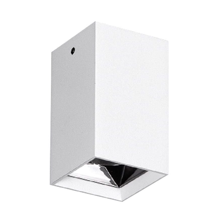 JUPITER LC603 B 5 Watt 5x5x8 cm Beyaz-Krom Sıva Üstü LED Spot - Metal - Gün Işığı (3000K) - OSRAM LED