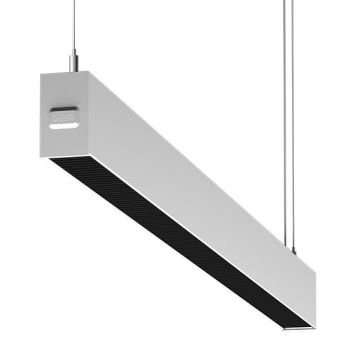 GOYA GY 8055-60 Beyaz Kasa 26 Watt 60 cm Kamaşma Önleyicili Sıva Üstü Lineer Armatür