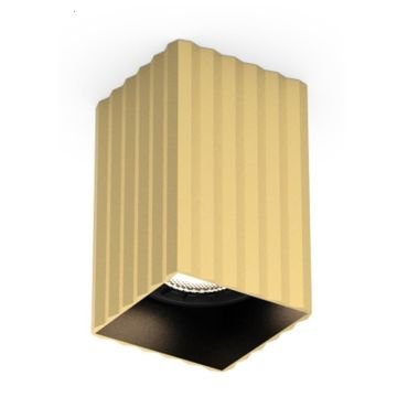 JUPITER JC080 A 6x6x9.5 cm Gold Sıva Üstü Spot Kasası - Metal