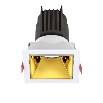 MOLLED MOL4157M 8 Watt Beyaz-Gold Sıva Altı Kare LED Spot