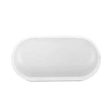Braytron BC17-00730 8 Watt Beyaz Kasa Elips Dış Mekan LED Aplik - Beyaz Işık (6500K)