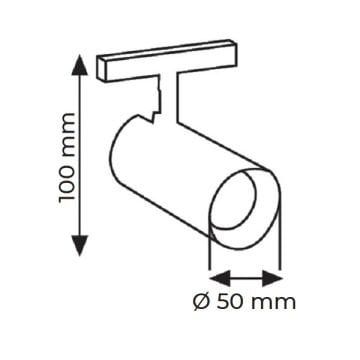 K2 GLOBAL KTL170 10 Watt OSRAM LED Magnet Ray Spot