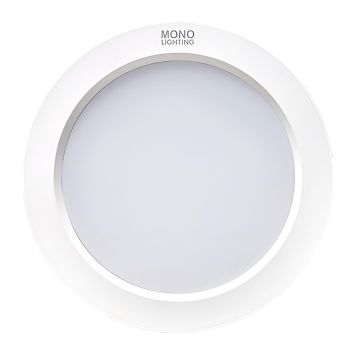 MONO 120-240230-651 24 Watt Sıva Altı Yuvarlak LED Panel - Beyaz Işık (6500K) [CREE LED]