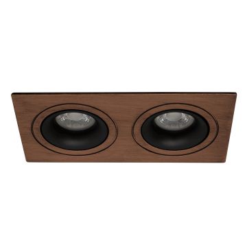 goldX ZE771-BE 2x12 Watt Bakır Eskitme Sıva Altı İkili LED Spot (SAMSUNG LED & EAGLERISE Driver)