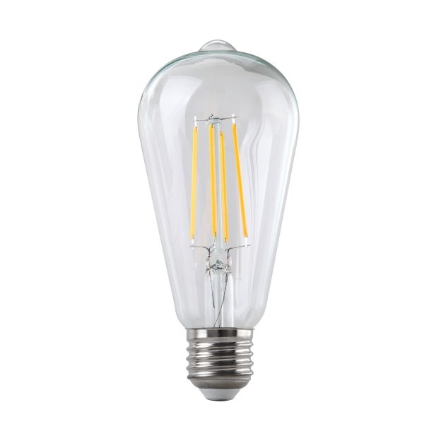 HELIOS HS 2101 8 Watt Rustik Armut Ampul - Gün Işığı
