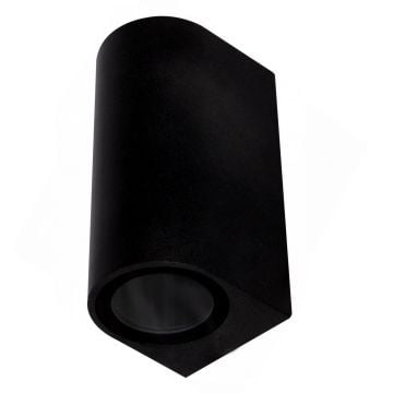 K2 GLOBAL KSL099 Siyah Çift Yönlü Dış Mekan Aplik (ABS Plastik)