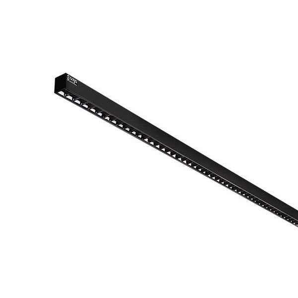 GOYA GY 8044-30 Siyah/Beyaz Kasa 20 Watt 30 cm Sıva Üstü Lensli Lineer Armatür