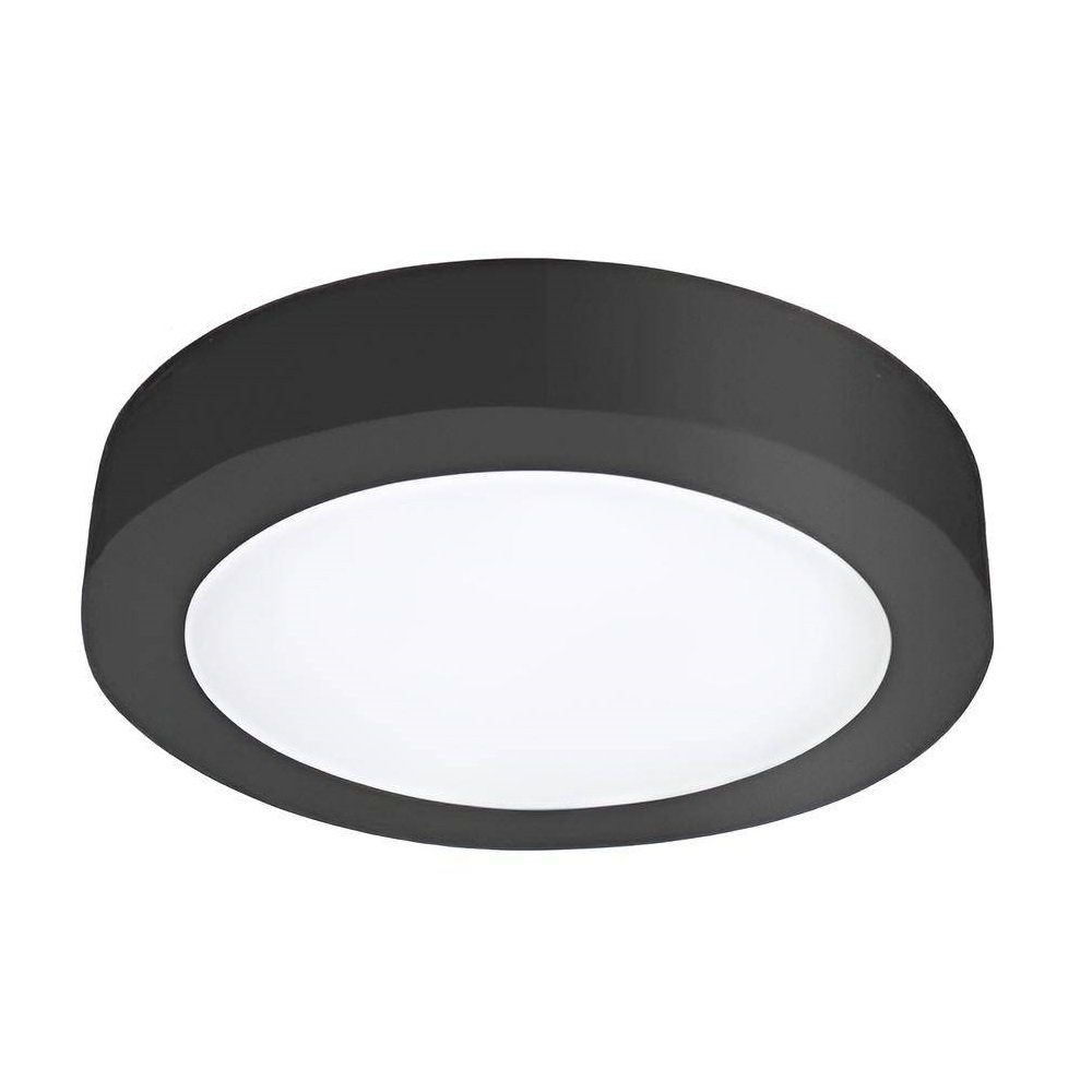 inoled 2772-02 24 Watt Siyah Kasa Sıva Üstü Yuvarlak LED Panel - Gün Işığı (3000K)