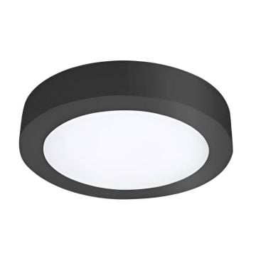 inoled 2772-02 24 Watt Siyah Kasa Sıva Üstü Yuvarlak LED Panel - Gün Işığı (3000K)