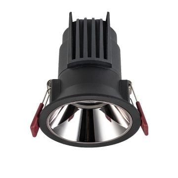 MOLLED MOL4144M 8 Watt Siyah-Krom Sıva Altı LED Spot