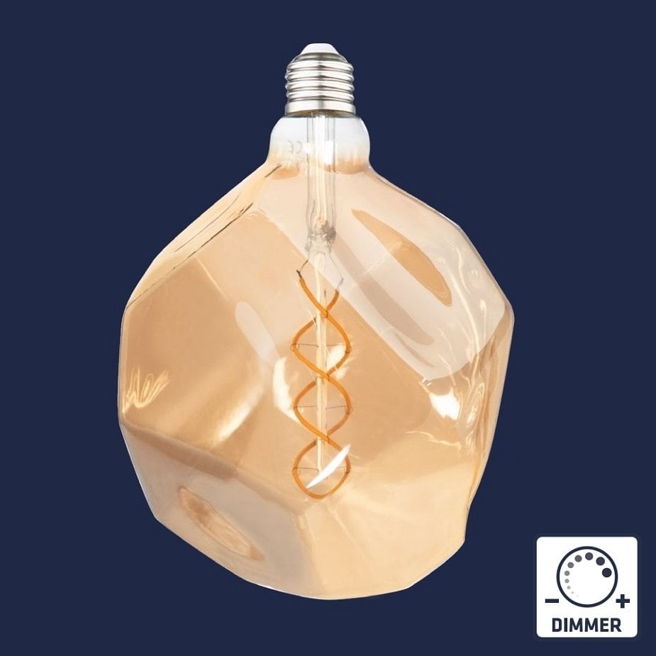 HEKA ERD-21 4 Watt Dekoratif LED Rustik Ampul - Amber