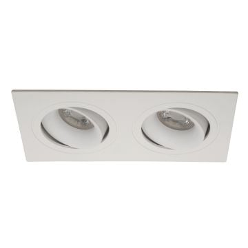 goldX ZE771-WH 2x12 Watt Beyaz Sıva Altı İkili LED Spot (SAMSUNG LED & EAGLERISE Driver)