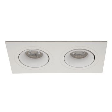 goldX ZE771-WH 2x12 Watt Beyaz Sıva Altı İkili LED Spot (SAMSUNG LED & EAGLERISE Driver)