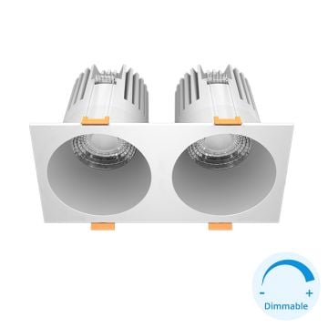 GOYA GY 1732-8 2x8 Watt Beyaz Sıva Altı Dimli LED Spot