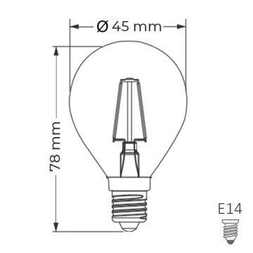 Braytron BA37-30413 4 Watt E14 Duylu LED Top Ampul - Beyaz Işık (6500K)