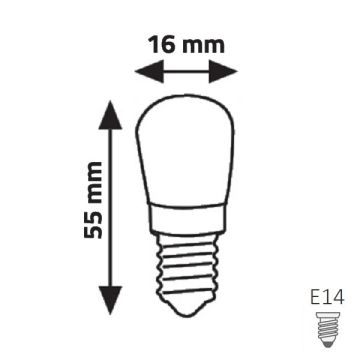 K2 GLOBAL KES021 5 Watt E14 Duylu Mini LED Ampul