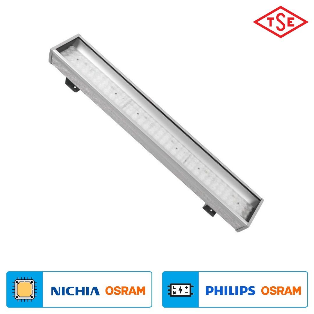 ACK AT45-07533 TSE Sertifikalı 75 Watt LED Yüksek Tavan Armatürü - Beyaz Işık (6500K) - [OSRAM/NICHIA LED - OSRAM/PHILIPS Driver] - IP65