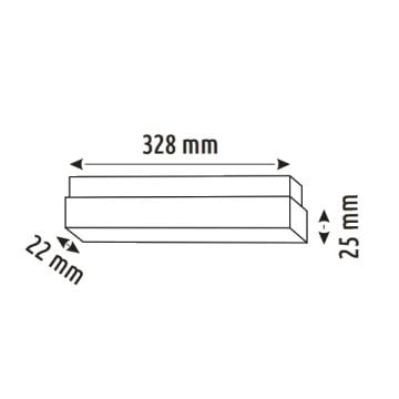 HELIOS HS 8506 18 Watt 33 cm OSRAM LED Lensli Magnet Armatür