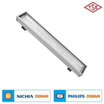 ACK AT45-06013 TSE Sertifikalı 60 Watt LED Yüksek Tavan Armatürü - Ilık Beyaz (4000K) - [OSRAM/NICHIA LED - OSRAM/PHILIPS Driver] - IP65