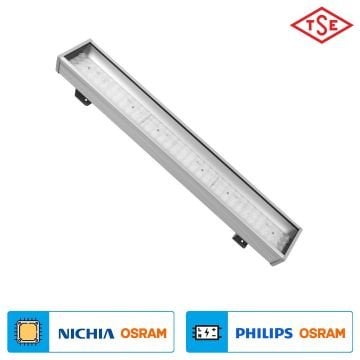 ACK AT45-06003 TSE Sertifikalı 60 Watt LED Yüksek Tavan Armatürü - Gün Işığı (3000K) - [OSRAM/NICHIA LED - OSRAM/PHILIPS Driver] - IP65