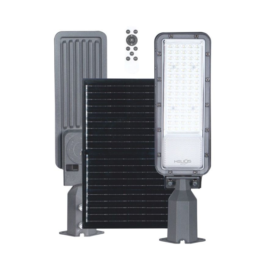 HELIOS HS 3867 100 Watt Sensörlü Solar Sokak Armatürü - Beyaz Işık (6500K)