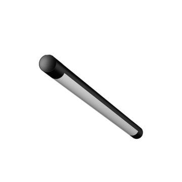 GOYA GY 8037-60 Siyah/Beyaz Kasa 26 Watt 60 cm Sıva Üstü Lineer Armatür