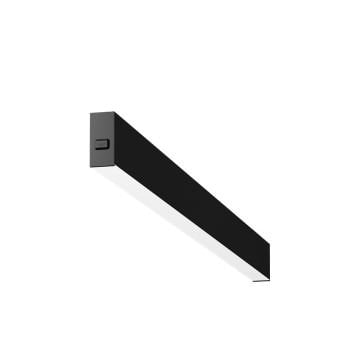 GOYA GY 8030-60 Siyah/Beyaz Kasa 18 Watt 60 cm Sıva Üstü Lineer Armatür