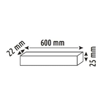 HELIOS HS 8501 20 Watt 60 cm OSRAM LED Magnet Lineer Armatür