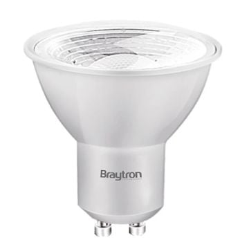 Braytron BA25-00754 7 Watt GU10 Duylu Mercekli LED Ampul - Kırmızı