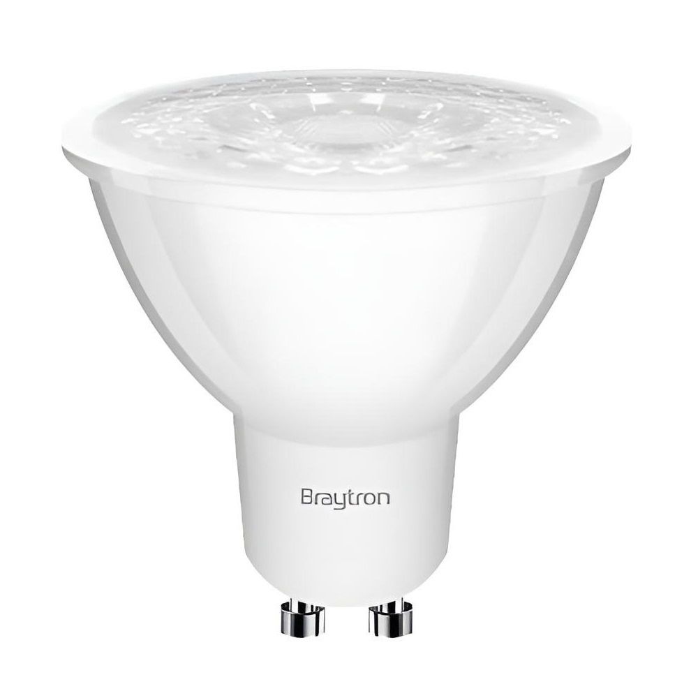 Braytron BA25-00653 6.5 Watt GU10 Duylu Mercekli LED Ampul - Beyaz Işık (6500K)