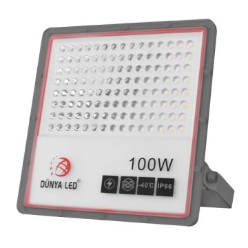 DÜNYA LED HS722-E 100 Watt Slim OSRAM LED Projektör (ENEC Driver)