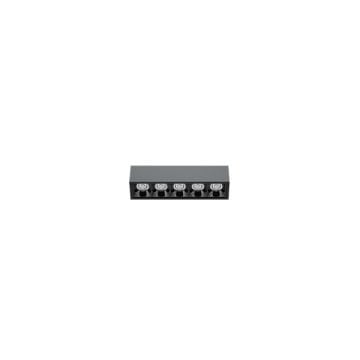 GOYA GY 8044-15 Siyah/Beyaz Kasa 10 Watt 15 cm Sıva Üstü Lensli Lineer Armatür