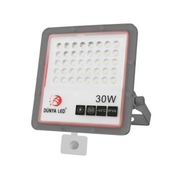 DÜNYA LED HS743-E 30 Watt Slim OSRAM LED Projektör (ENEC Driver)