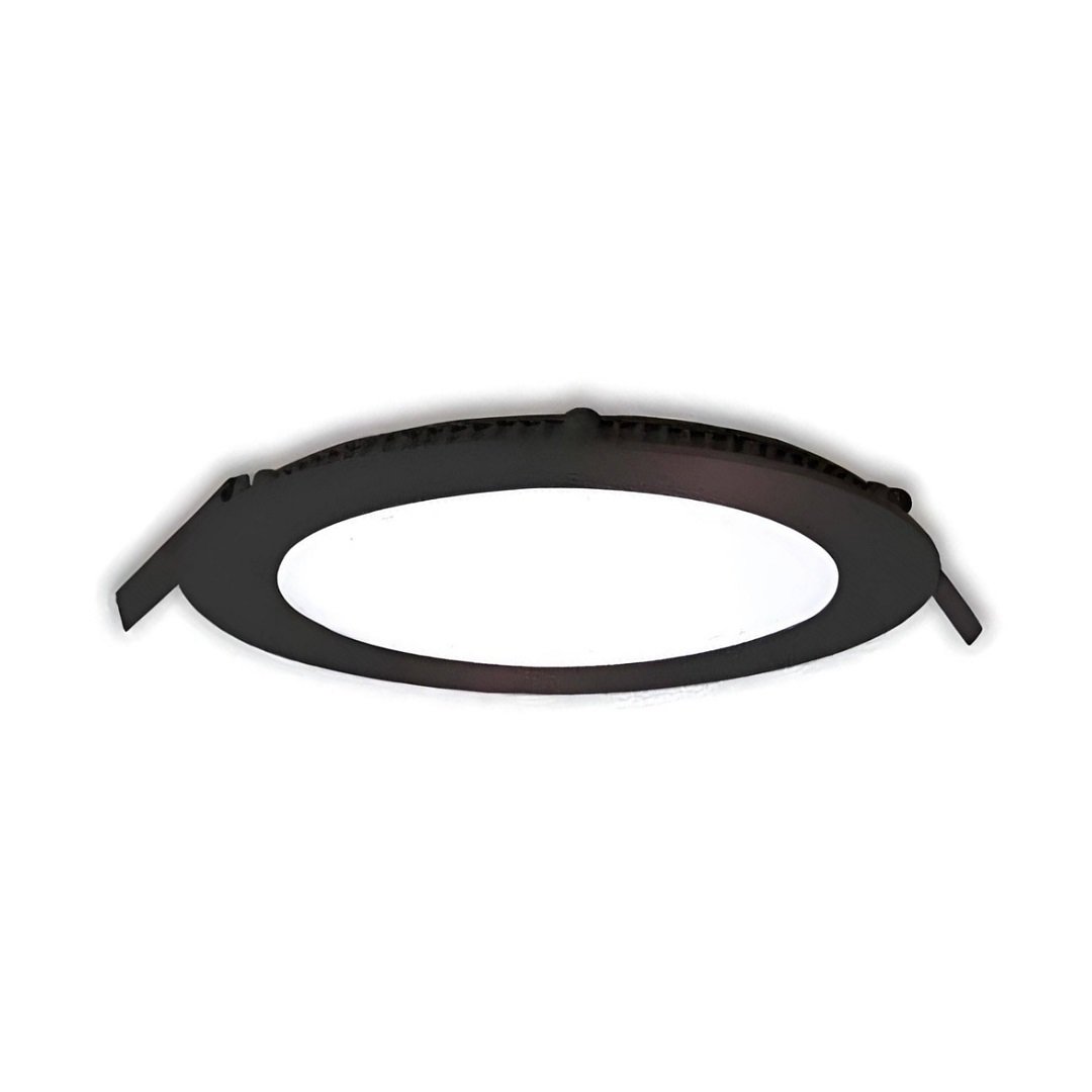 inoled 2818-03 18 Watt Siyah Kasa Sıva Altı Yuvarlak LED Panel - Ilık Beyaz (4000K)