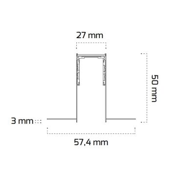 GOYA GY 2004-3 3 Metre Trimless Magnet Ray