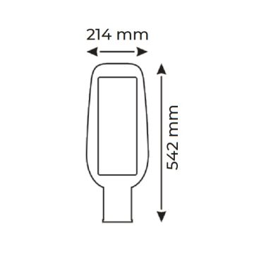 HELIOS HS 3872 150 Watt LED Sokak Armatürü - Beyaz Işık (6500K)