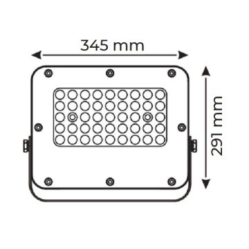 HELIOS HS 3855 200 Watt LED Projektör - Beyaz Işık (6500K)