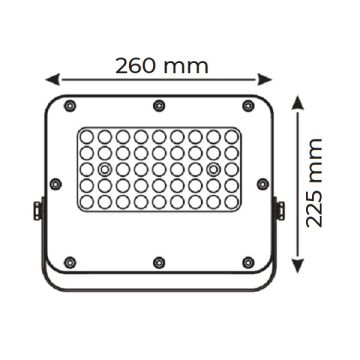 HELIOS HS 3853 100 Watt LED Projektör