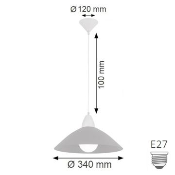 K2 GLOBAL KSL518 Turuncu Retro Avize