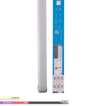 ACK AT03-01210 36 Watt 120 cm Nemliyer LED Etanj Armatür - Ilık Beyaz (4000K) - IP65 [OSRAM LED & ACK Driver]