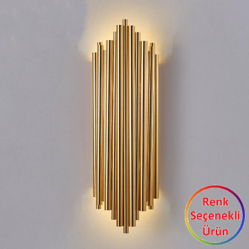 CL-3028-B Dekoratif Boru Aplik Altın