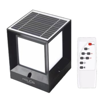 HELIOS HS 4009 60 Watt Solar Set Üstü Armatür - 3 Işık Renkli (Beyaz+Gün Işığı+Ilık Beyaz) - Kumandalı - ABS Plastik