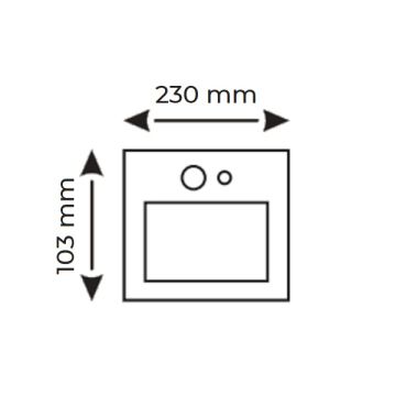 HELIOS HS 4026 60 Watt Sensörlü Solar Aplik - Beyaz Işık (6500K)